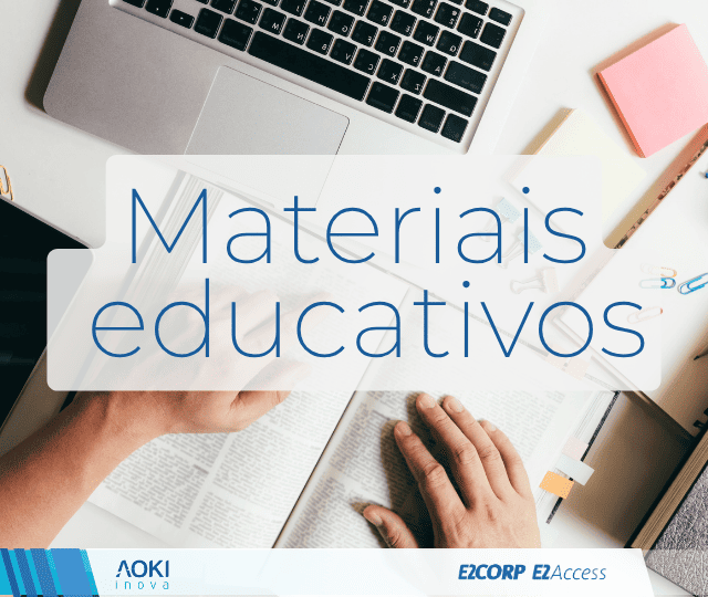 Materiais de apoio à gestão, e-books, infográficos, checklists tudo pensando em nossos clientes