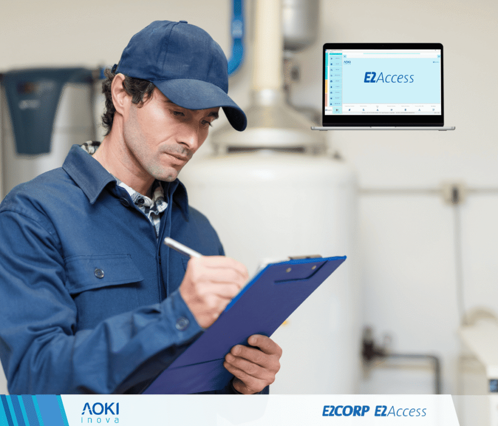 Ordem de serviço com controle de execução